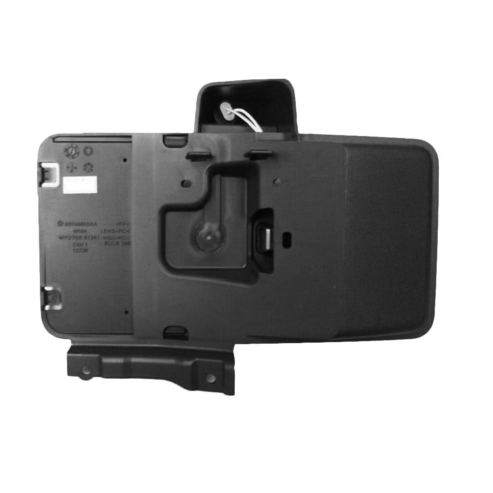 Rear License Plate Bracket Mounting Bracket Black for Jeep Wrangler JK 2007-2018 11233.07 68064720AA
