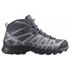 SALOMON X Ultra Pioneer Mid Gtx Шнуровка Нескользящие Прочные Полувысокие Функциональные Ботинки для Активного Отдыха Унисекс Синий Черный 471705