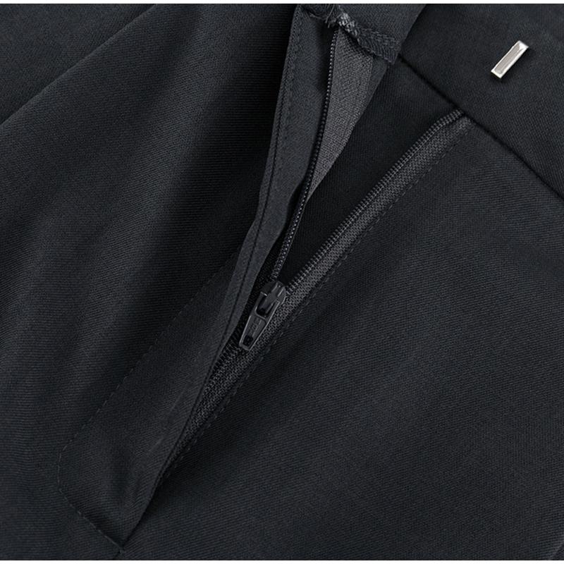 Женский костюм из 2 предметов, элегантный пиджак с карманом на пуговицах и длинным рукавом, высокая талия, прямые брюки, женский офисный наряд 2025 года на весну и осень