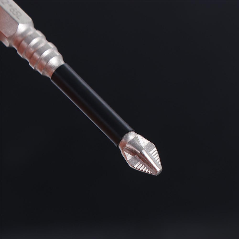 K5 Thread Magnetic Batch Head Impact Resistant Anti-Slip Cross Bit Alloy Steel High Hardness PH2 Screwdriver Bits