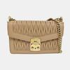 [Pre-Owned] Fashionable Elegant Pleated Lambskin Crossbody Shoulder Bag - Very Good #1T7WNYD