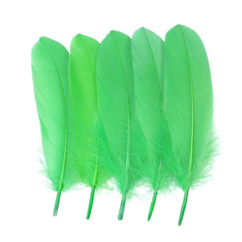 Natural Goose Feathers Dyed Multicolor Swan Feather for Crafts Wedding Jewelry Party Accessories 15-20cm/6-8 Inch