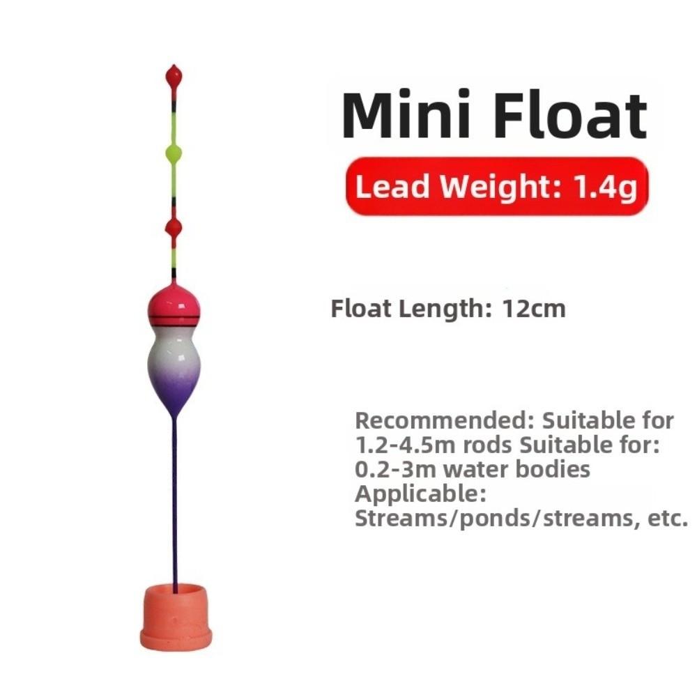 3pcs Float Design Ice Fishing Float Buoyant Material Carp Fishing Bobber Carp Fishing