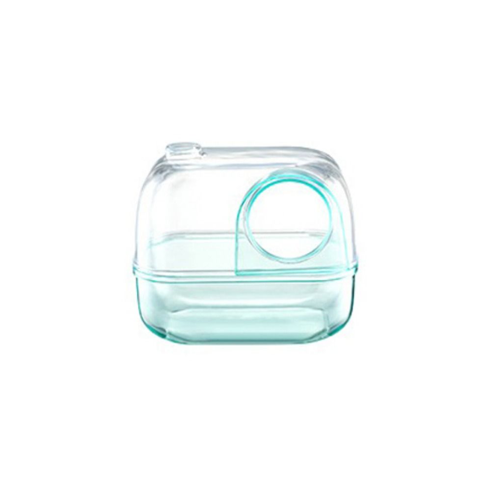 Съемная песочница для хомяка Anti Splash для купания хомяка Песочный контейнер для домашних животных Клетка для ландшафтного дизайна