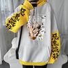 Japan Anime Demon Slayer Shinazugawa Sanemi Printed Hooded Men Women Manga Hoodies Plus Size Sweatshirt Harajuku Male Streetwear