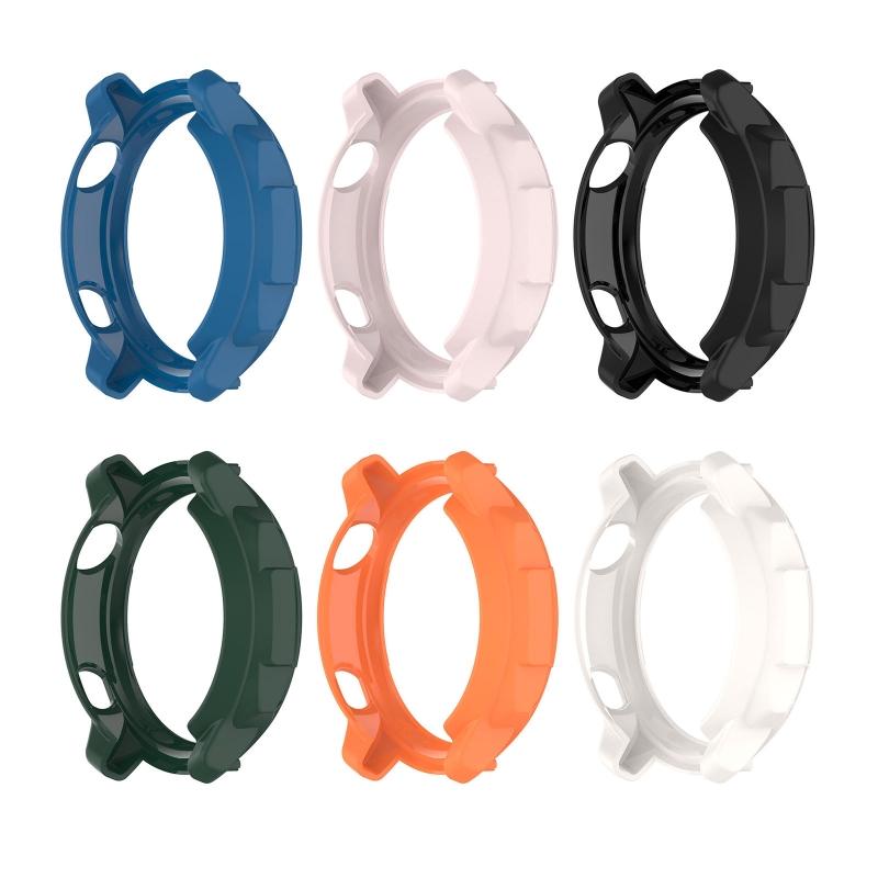 Screen Protector for Case Anti-scratch Frame Soft TPU Protective Cover Bumper for Shell for Coros Pace 2 for Smart Watch