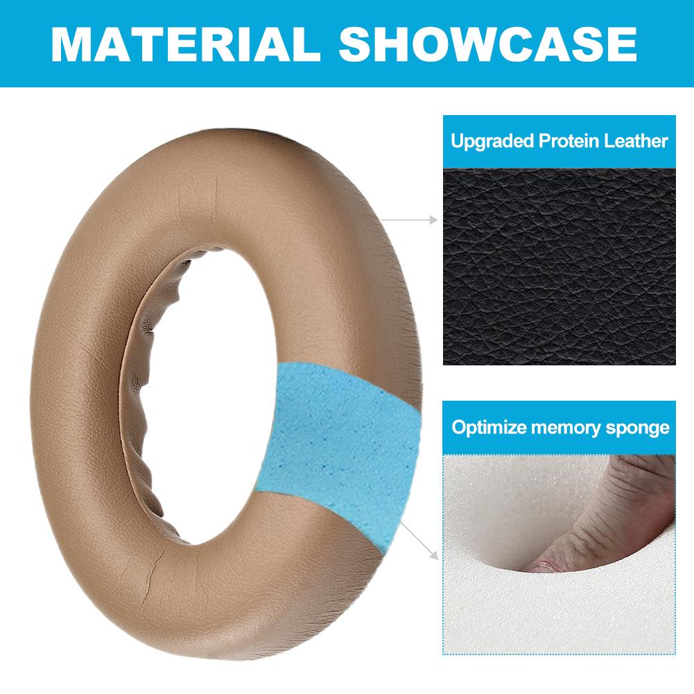 Амбушюры для наушников из протеиновой кожи/овчины с эффектом памяти, шумоподавляющие амбушюры для Bose 700 (NC700) Наушники