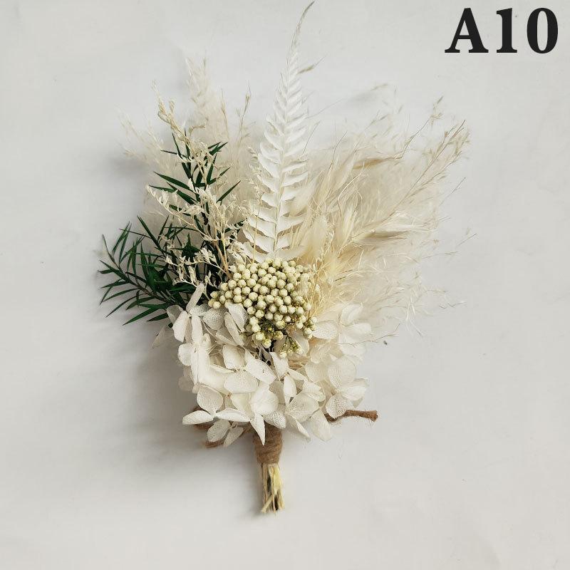1Pc Mini Natural Dry Flowers Bouquet Fresh Dried Preserved Flower Small Decorative Photography Photo Backdrop Home Decor Bouquet