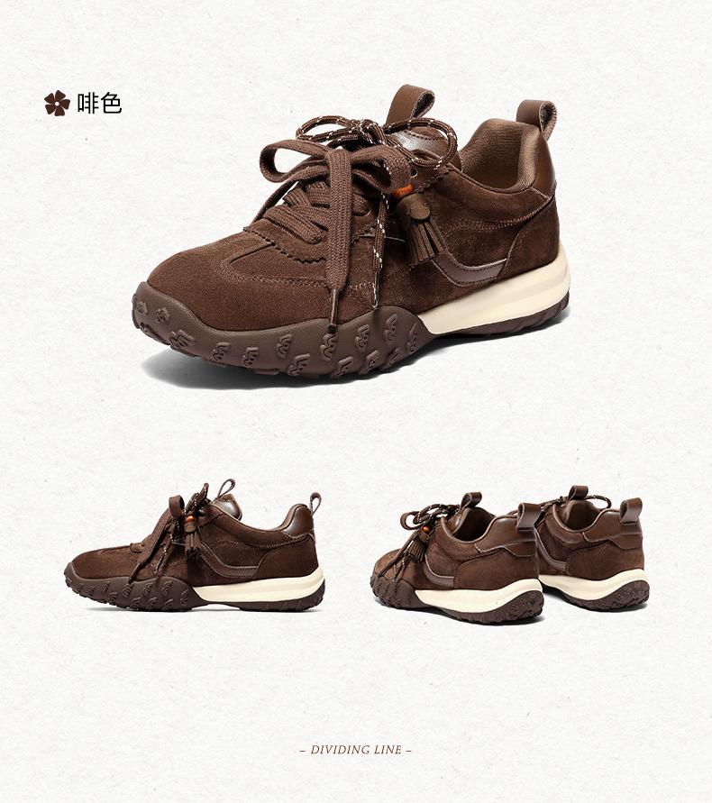 Senda Agan Shoes Women's 2026 Spring New Shopping Mall Same Style German Training Casual Shoes
