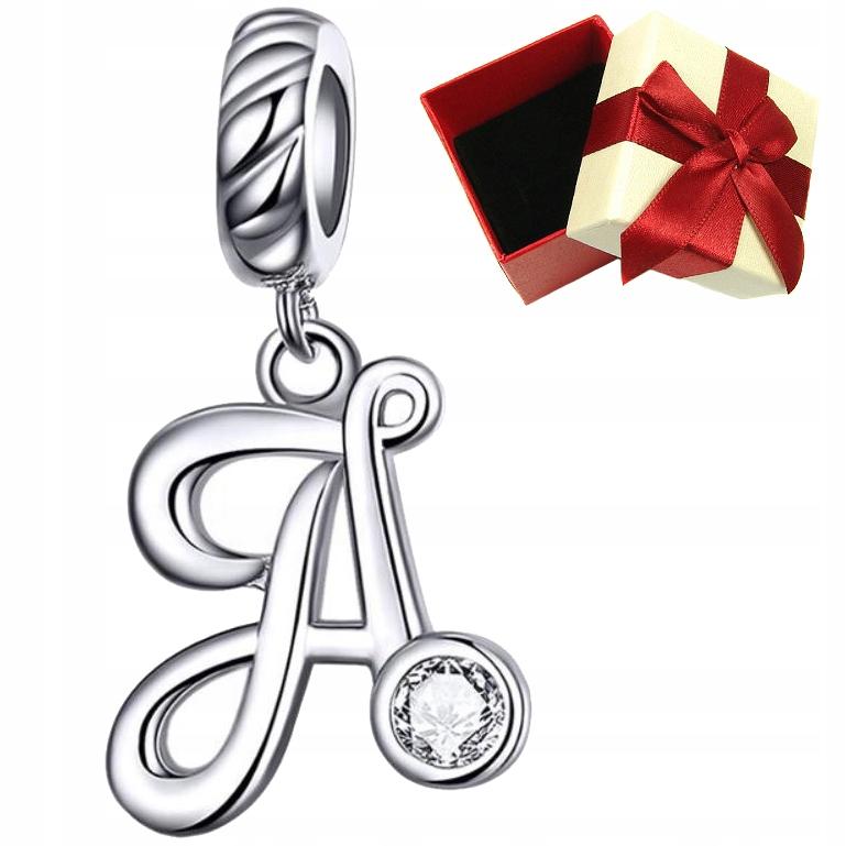 Charms Letter A 925 Letter Bead Pendant Charms Pr 925