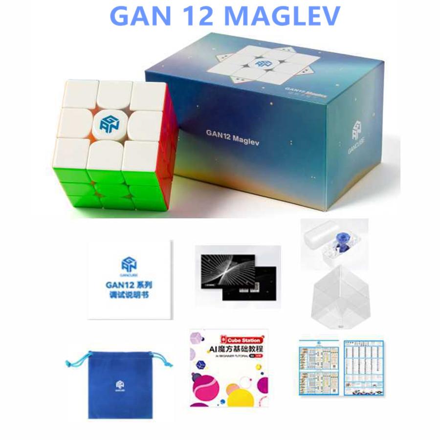 GAN 12 Maglev UV Магнитный Волшебный Куб Gan12 M Leap 3x3 Магниты Головоломки Скоростные Кубики Профессиональные Кубики Gan12 M Pro Головоломки Игрушки Подарок