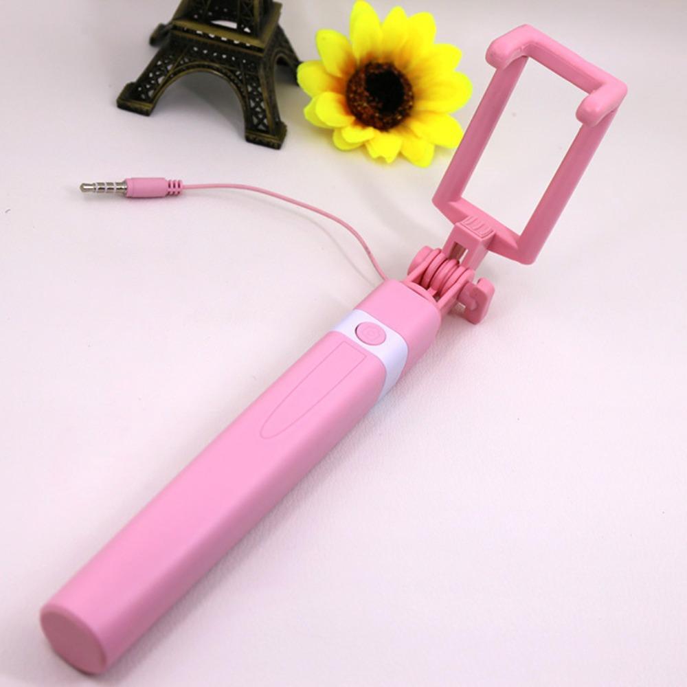 Type-C Plug Portable Handheld Selfie Stick Portable Extendable Selfie Stick  Photography