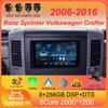 2Din Android 14 Car Radio For Benz Sprinter Volkswagen Crafter 2006-2016 Multimedia Video Player GPS Carplay Autoradio Player