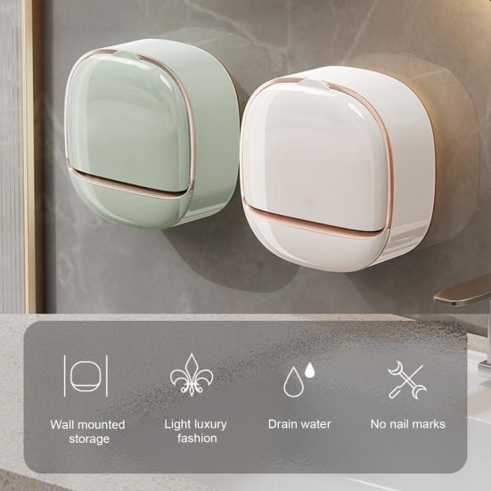 Yousheng самоосушающийся держатель для мыла, прочный, несущий, простой в установке, настенный, для ванной комнаты, поднос, контейнер