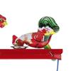 Винтажная жестяная игрушка для кормления цыплят Коллекционная