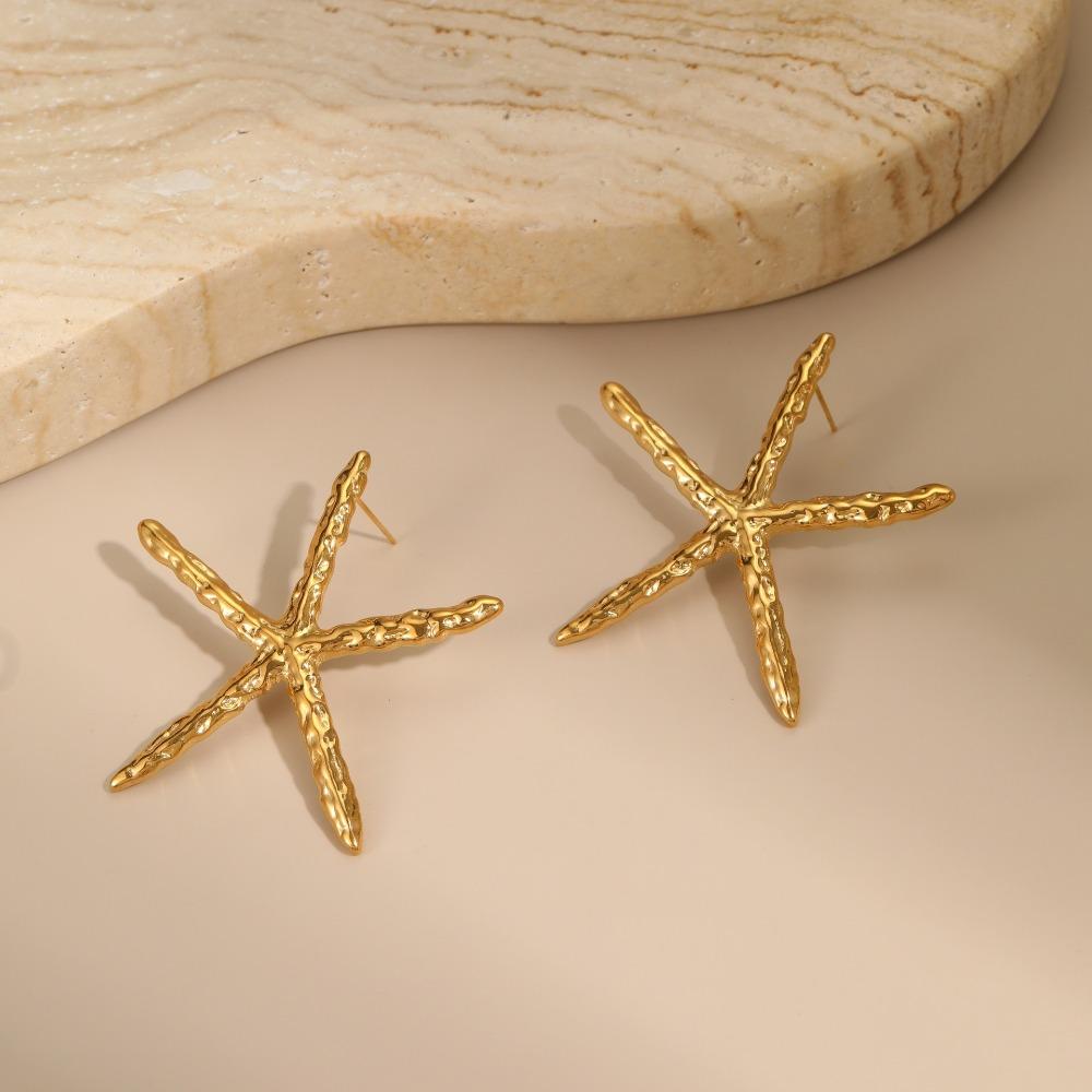 Big Pendant Starfish Pendant Necklace Multi-pendant Jewelry Set Star Necklace Summer Holiday
