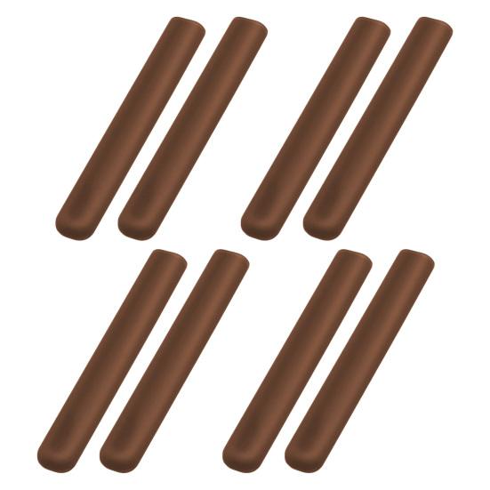 2/4 Pairs Silicone Eyeglasses Temple Tips Sleeve Non-slip Glasses Retainers Lightweight Soft Ear Sock Sleeves for Sunglasses Reading Eyeglasses