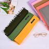 2025 Autumn/Winter Solid Color Imitation Cashmere Mid-Length Warm Tassel Scarf - Japanese & Korean Sweet Fashion