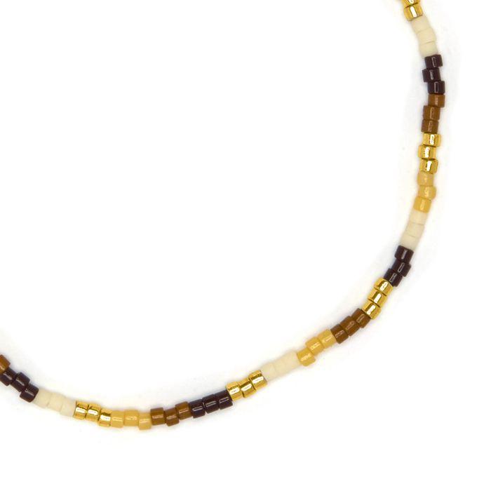 Bracelet - LUXENTER - AFRICA Essence - Cristal multicolore - Finition or jaune 18k - Diamètre 55 mm