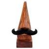 Wooden Nose Shaped Glasses15.24cm Diameter. Mustache Glasses Stand