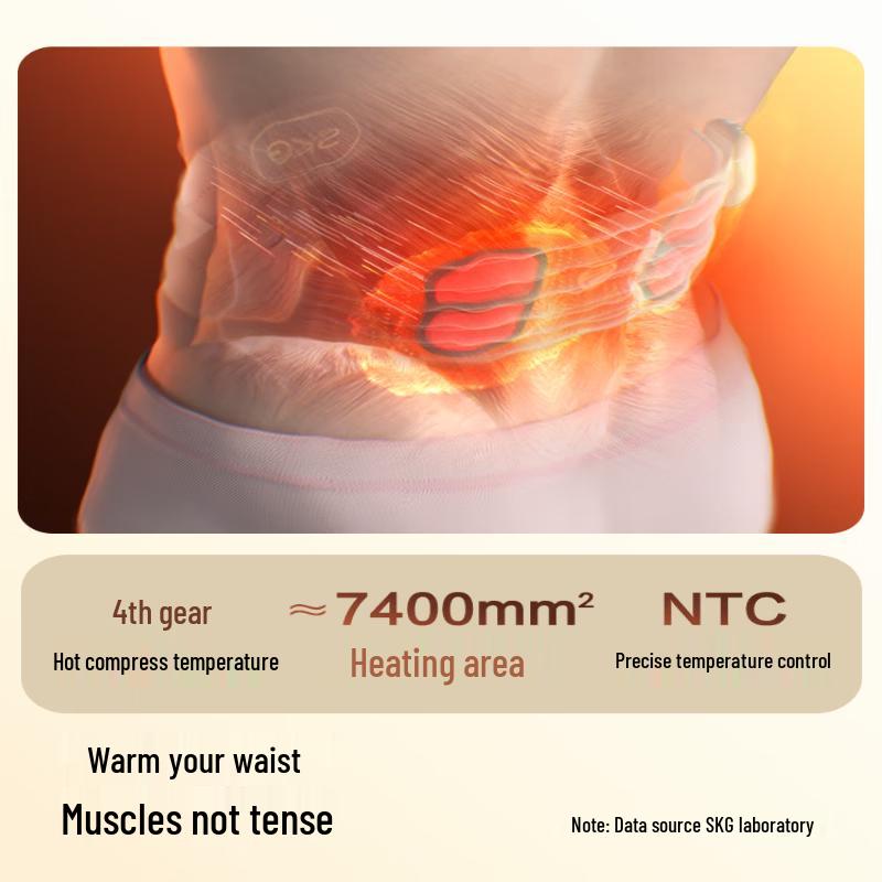 SKG Menstrual Relief Heating Waist Belt CN plug (adapter included)