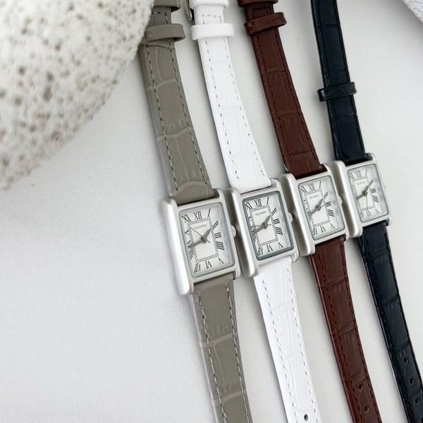 Lil Basic Montre Leather Женские часы L03003, популярные корейские часы