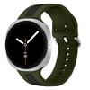 Sport silicone band for Samsung Galaxy Watch 8 Strap 40mm 44mm Replacement Two-Tone Bracelet correa Galaxy Watch 8 classic 46mm