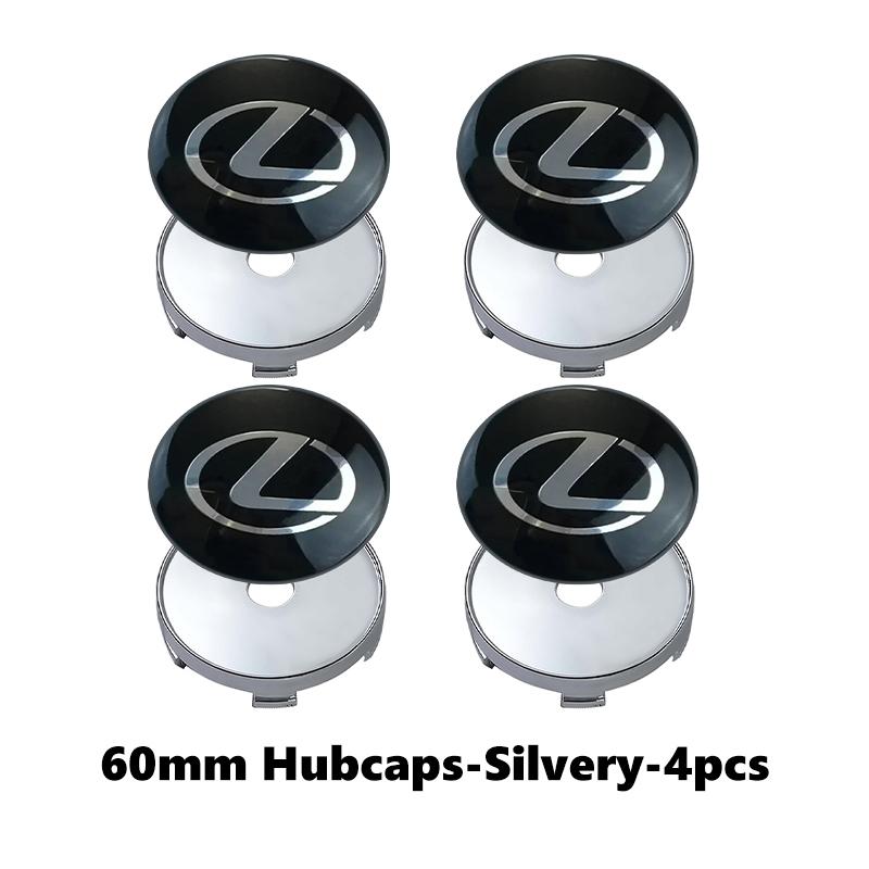 BKTX2 For Lexus 4pcs 60mm Car Wheel Center Cover Hub Cap Auto Decoration Accessories RX350 IS250 CT200h ES250 ES300h NX300h IS200