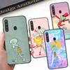 PB9 SpongeBob Friend Black Sofe Case for Samsung Note 20 Lite S24 Ultra S23 A03 A05 A06 A11 A71 A15 A16 A13 A24 A25 A33 A52 A53 A50 M55 M35 Plus
