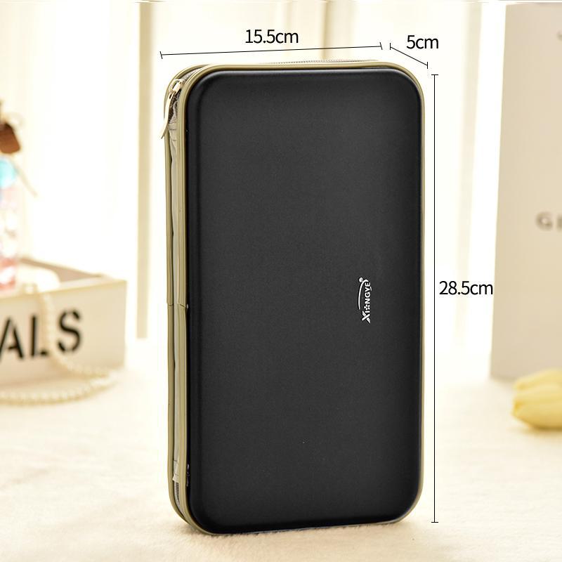 Сумка для хранения 128 CD/DVD Blu-ray дисков из мерсеризованной ткани