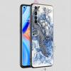 Чехол с узором «Морские ракушки и водоросли» для Realme C67 C63 C55 C53 C35 C25 C21 GT 3 5 6 10 11 12 13 Pro Мягкий TPU чехол для телефона
