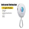 Essager Mini Hidden Camera Detector Portable Anti-Spy Infrared Lens Finder Anti-Peeping Gadget ForTravel Hotel Bathroom Security