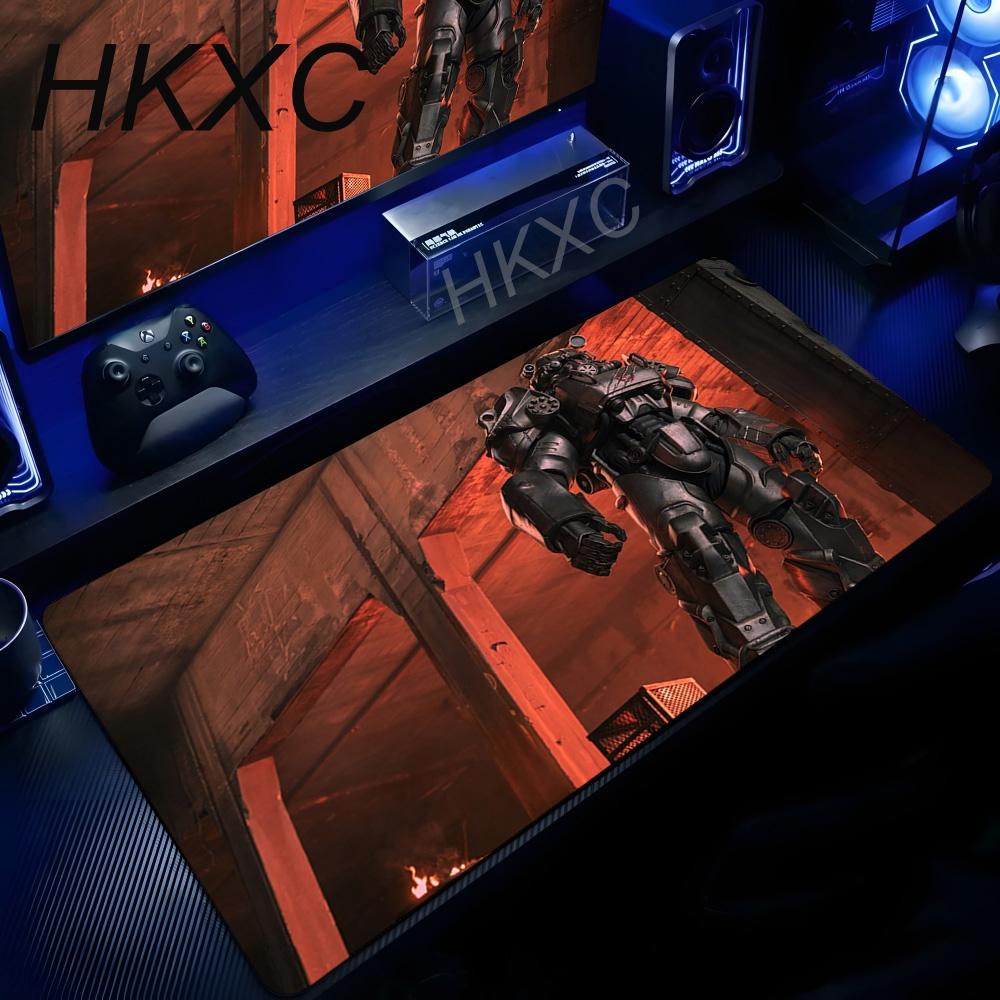 PC Gaming Large F-Fallout 4 Gamer Mouse Pad XXL Keyboard Non-slip Rubber Laptop Office Extended Desk Mats Computer Accessories