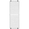 3 Packs Grid Wall Panels, 610 x 1828 mm Wire Grid Panels Display Rack, Wall-Mounted Art Display Shelf, Black Carbon Steel Wall Hanging Gridwall for