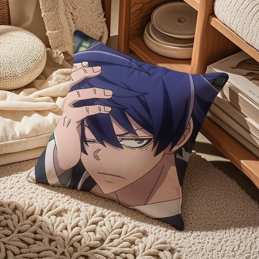 T-Tougen A-Anki Аниме Наволочка Комфорт Диван-кровать Шелковистая Элегантная Невидимая молния На заказ Декоративная наволочка