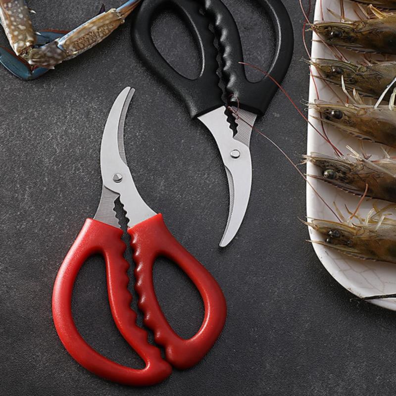 Seafood Scissors Lobster Fish Prawn Peeler Shrimp Crab Seafood Scissors Shears