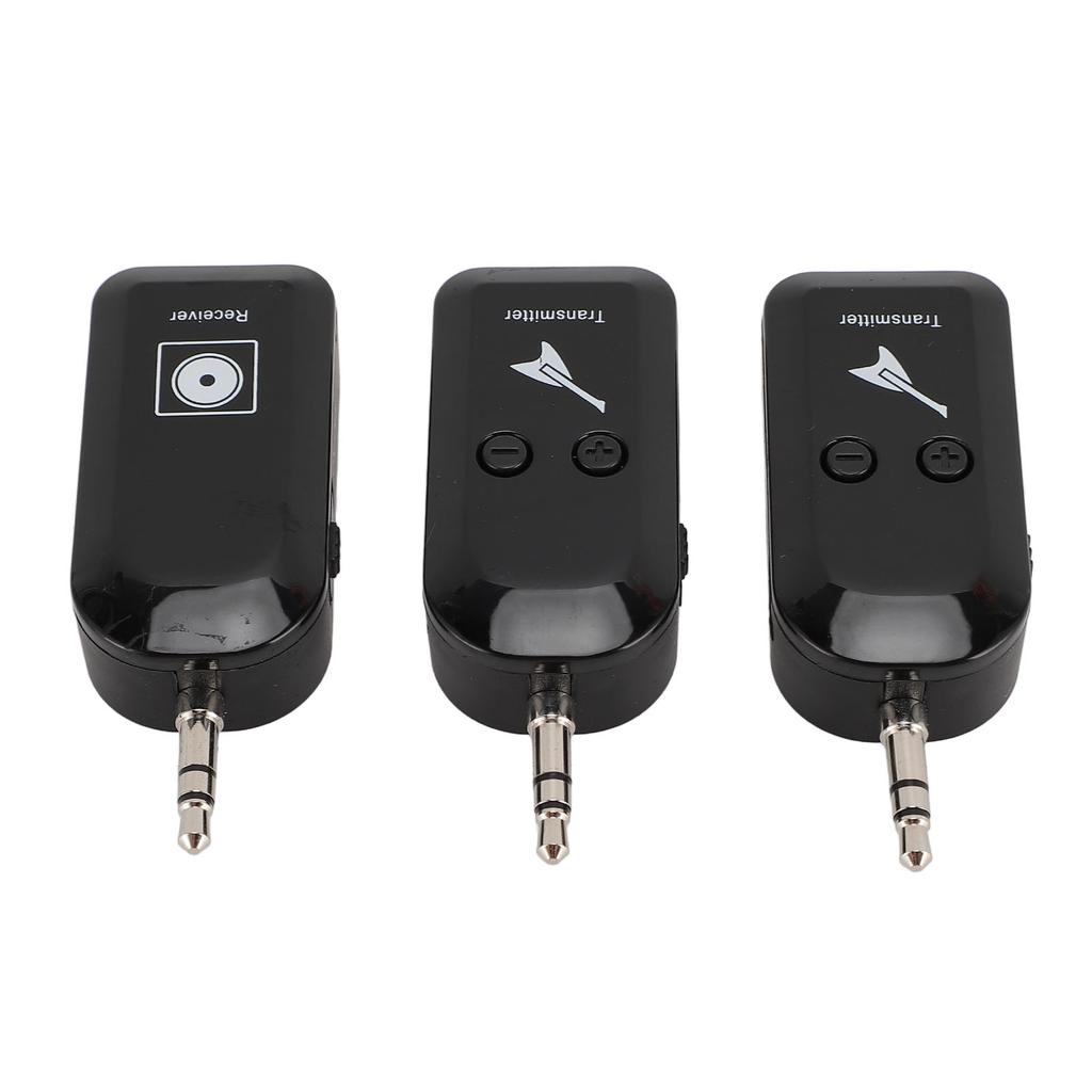1 to 2 Wireless Guitar Transmitter Receiver 3.5MM 6.35MM Wireless Guitar Pickup for Performance Stage Studio