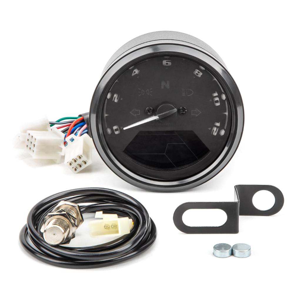 Универсальный мотоциклетный тахометр, одометр, спидометр, измеритель скорости, ночник, подсветка, модификация, инструмент для CG125
