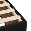 Box Spring Bed with Mattress Black 180x200 cm Velvet