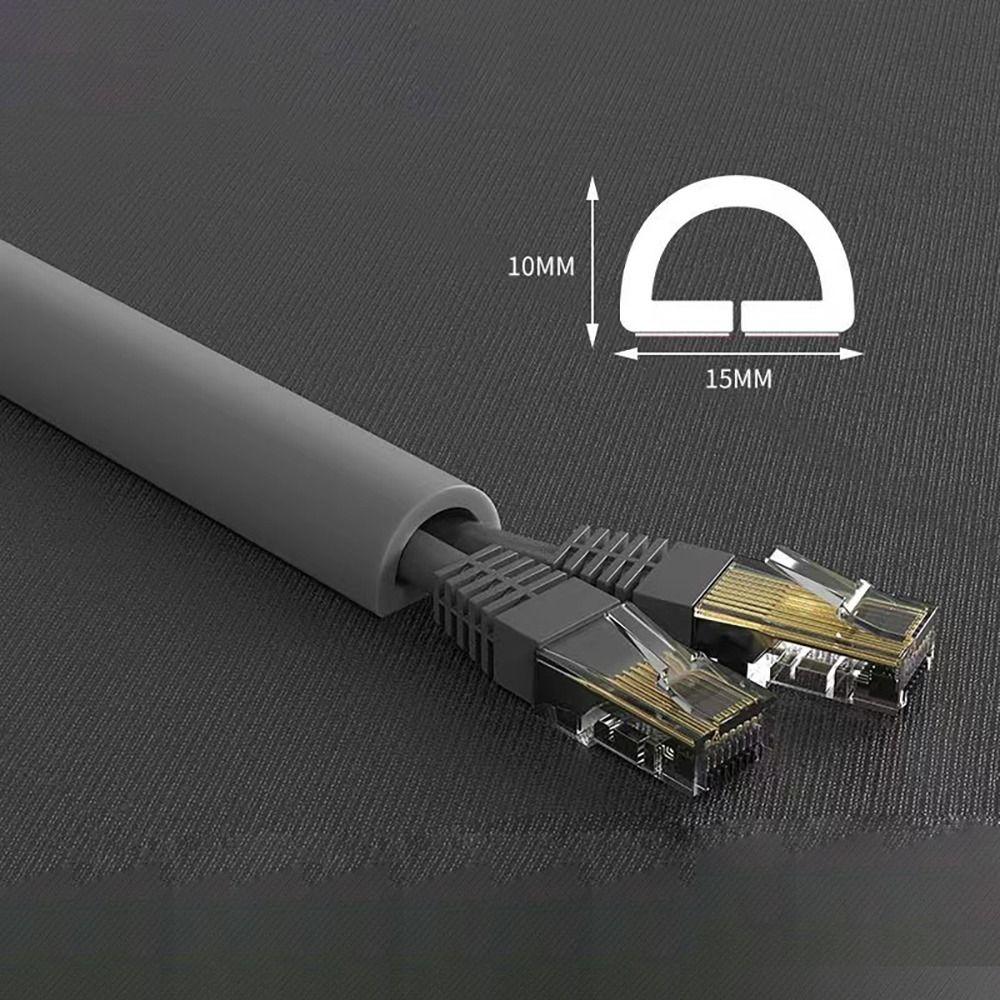 Антиэкструзионный чехол для напольного шнура, самоклеящийся защитный чехол для кабеля питания для дома и улицы