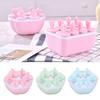 Plastic Popsicle Ice Cream Mold Maker Tray Cube DIY Kitchen Tool with Cover
