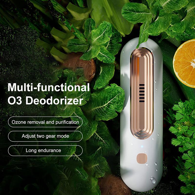 USB Refrigerator Odor Eliminator Remove Smoke Refrigerator Deodorizing Kitchen Supplies Keeping Fresh for Pet Toilet for Closet