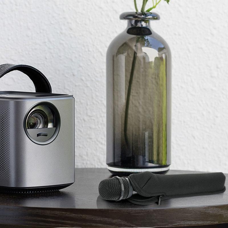 Чехол для микрофона Внутренний держатель Карман Устойчивый чехол для переноски с ручкой Надежно храните и транспортируйте свой микрофон