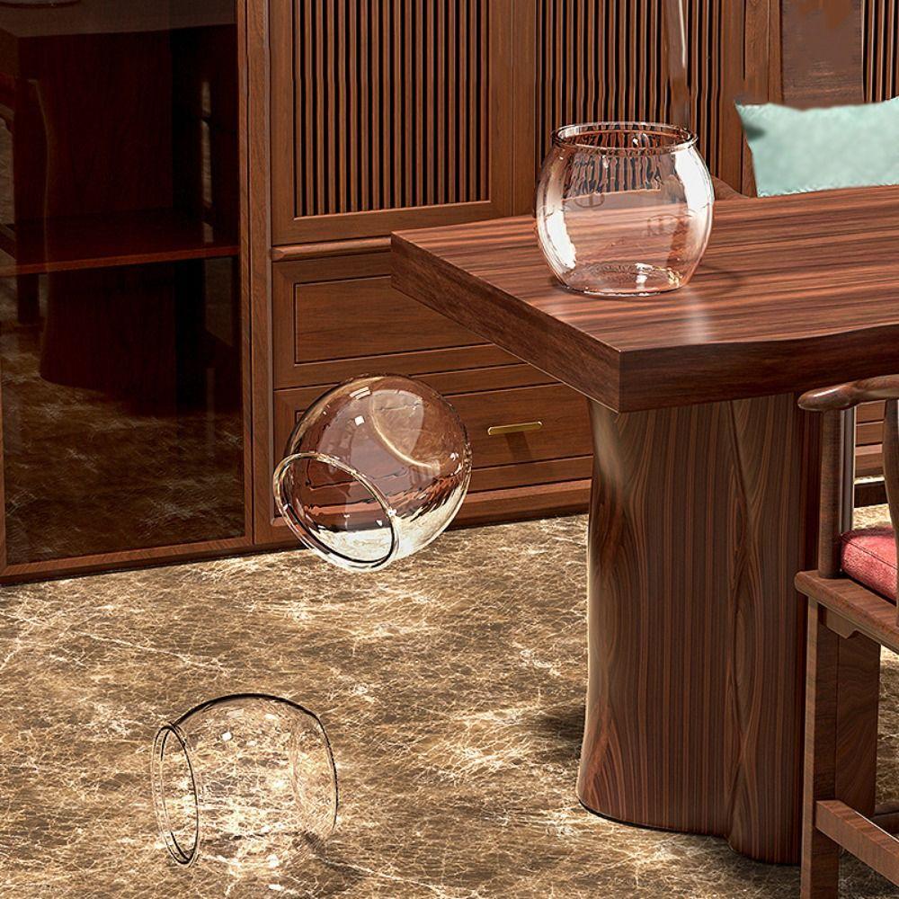 Plastic Desktop Fish Tank Ultra Clear Desktop Small Aquarium Round Fish Bowl Desktop Decoration