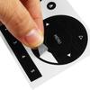 Car Radio Stereo Worn Peeling Button Repair Decal Sticker For Fiat 500 2011-2016