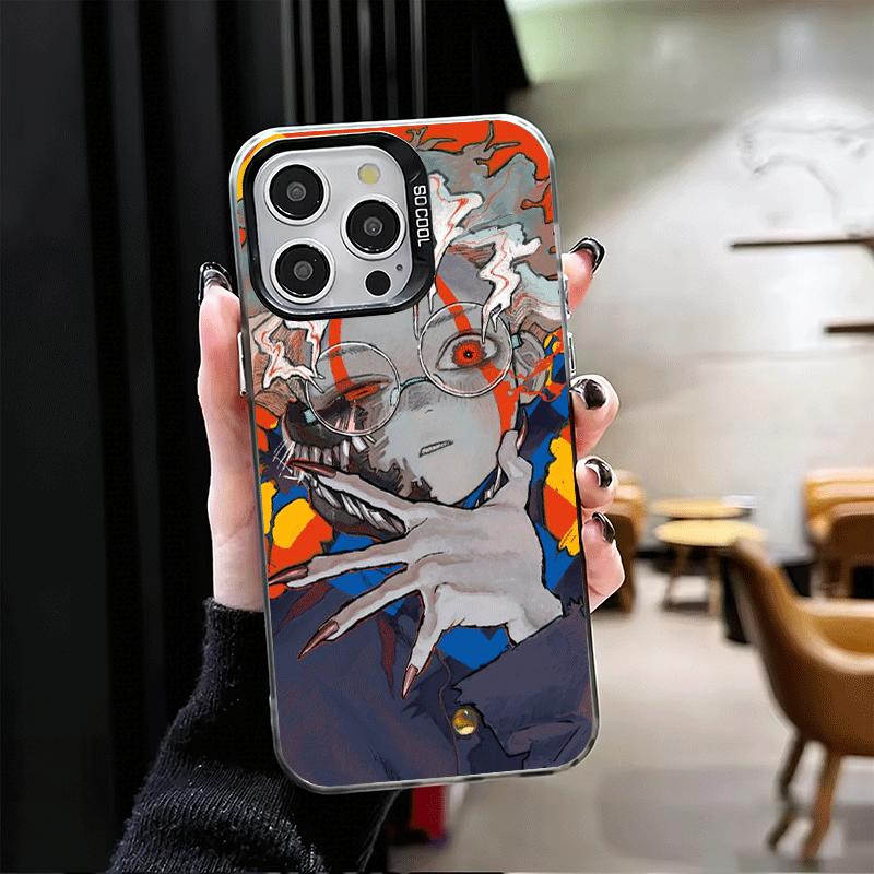 D-Dandadans O-Okarun Аниме Ударопрочный Чехол для Телефона для iPhone 17 Air 16 16E 15 Pro Max 14 Plus 13 Mini 12 Задняя Крышка Противоударный Веселый