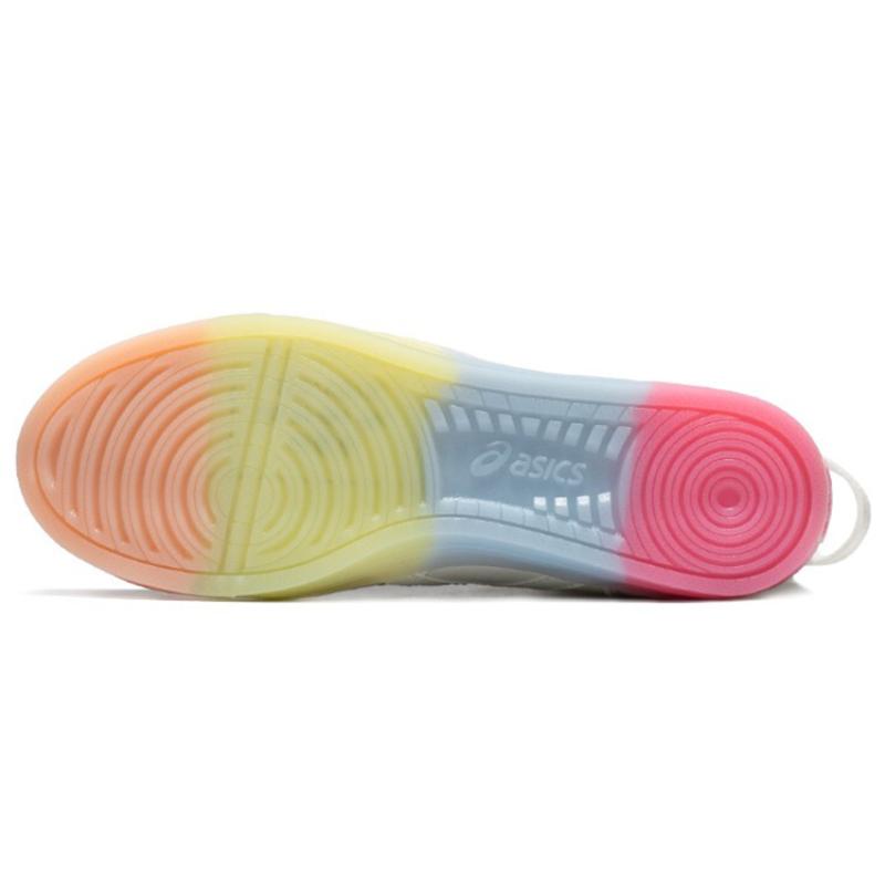 Asics Кеды женские Double Clutch молочно-белые ретро повседневные на высокой платформе 'Бело-розовые' 1202A079-101