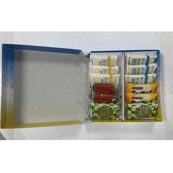 Okinawa Nampudo Ассортимент 5 видов чинсуко (маленький) Вагаси