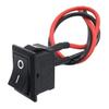 10Pcs ON/OFF Mini Rocker Switch Pre-Wired Toggle Switch Small Rocker SPST Switch  Motorcycle Use