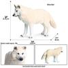 Realistic African Wildlife Lion Toy Set: Male, Female, and Mountain Lion for Children's Cognitive Learning